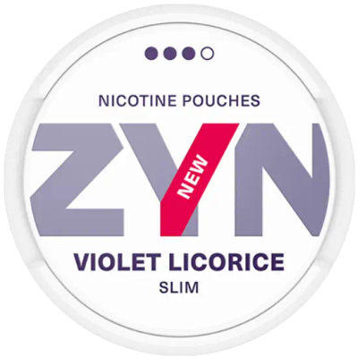 Zyn Violet Licorice 3