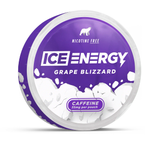Ice Caffeine Pouch Grape Blizzard 35 mg