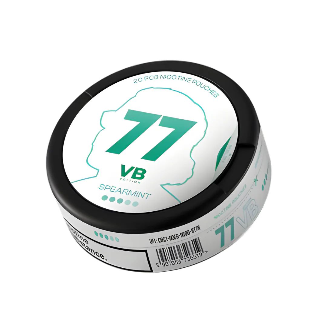 77 Nicotine Pouches VB Edition Spearmint