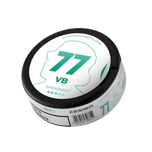 77 Nicotine Pouches VB Edition Spearmint