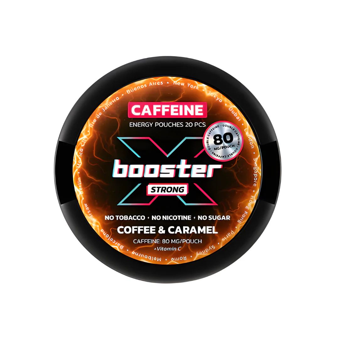 X - Booster Energy Pouches Coffee & Caramel