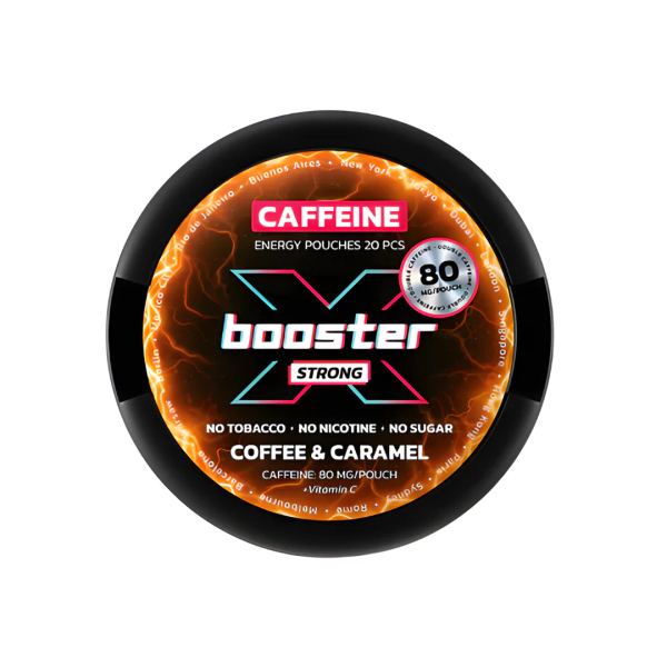 X - Booster Energy Pouches Coffee & Caramel