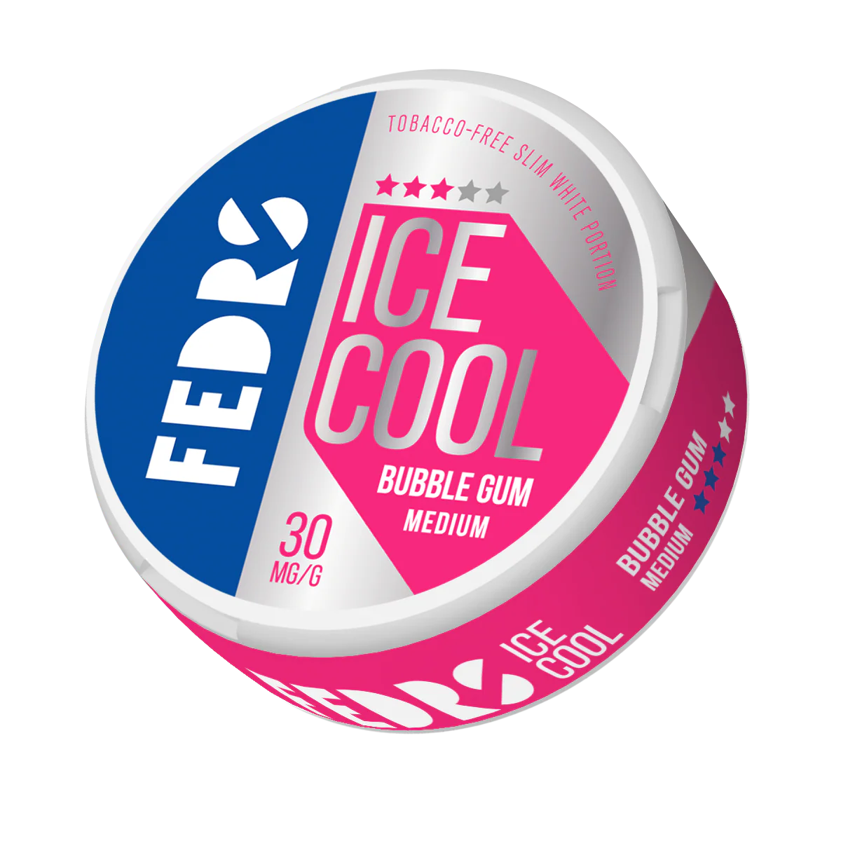 Fedrs Ice Cool Medium Bubble Gum