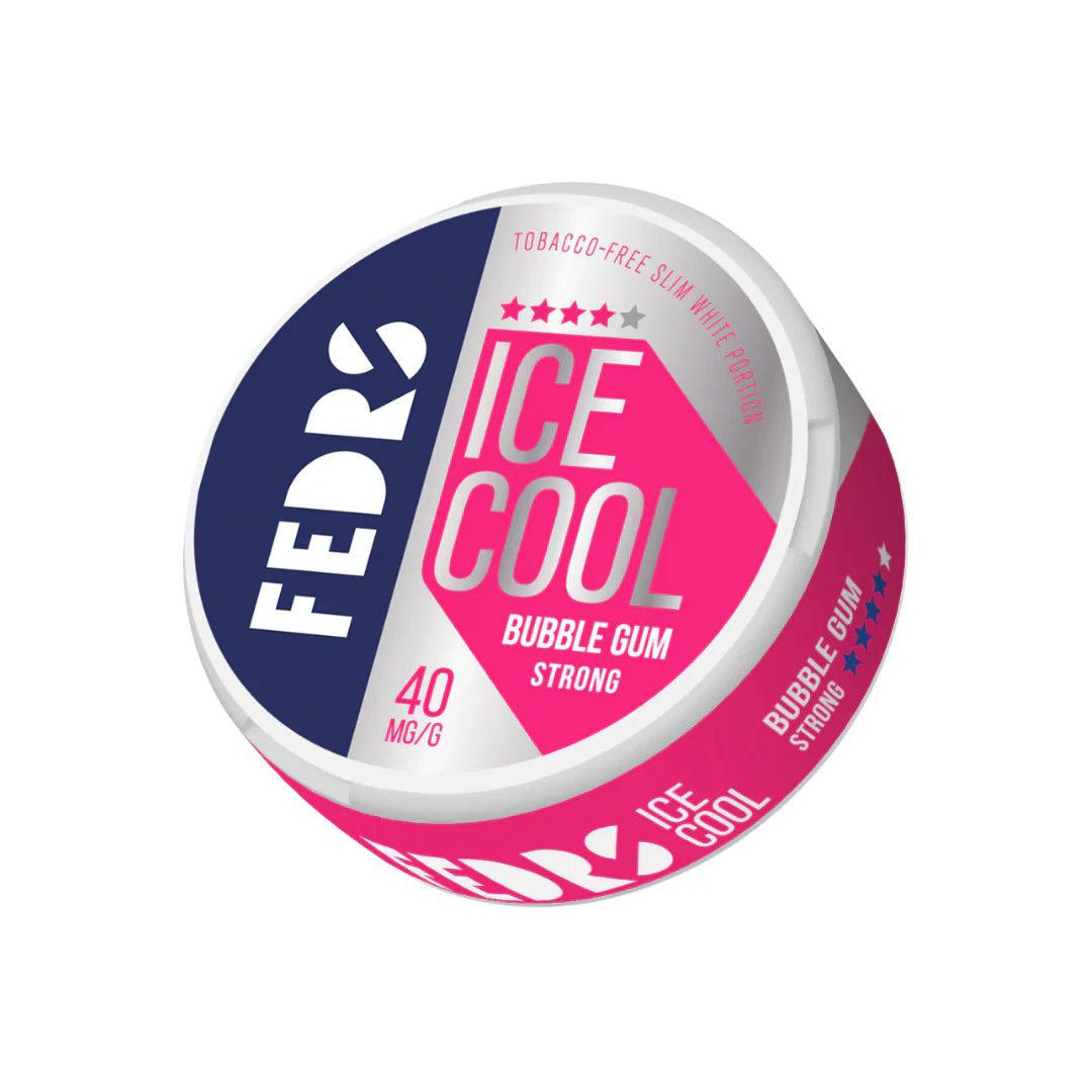 Fedrs Ice Cool Strong Bubble Gum