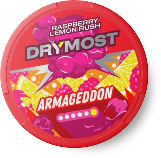 Drymost Armageddon Raspberry Lemon Rush