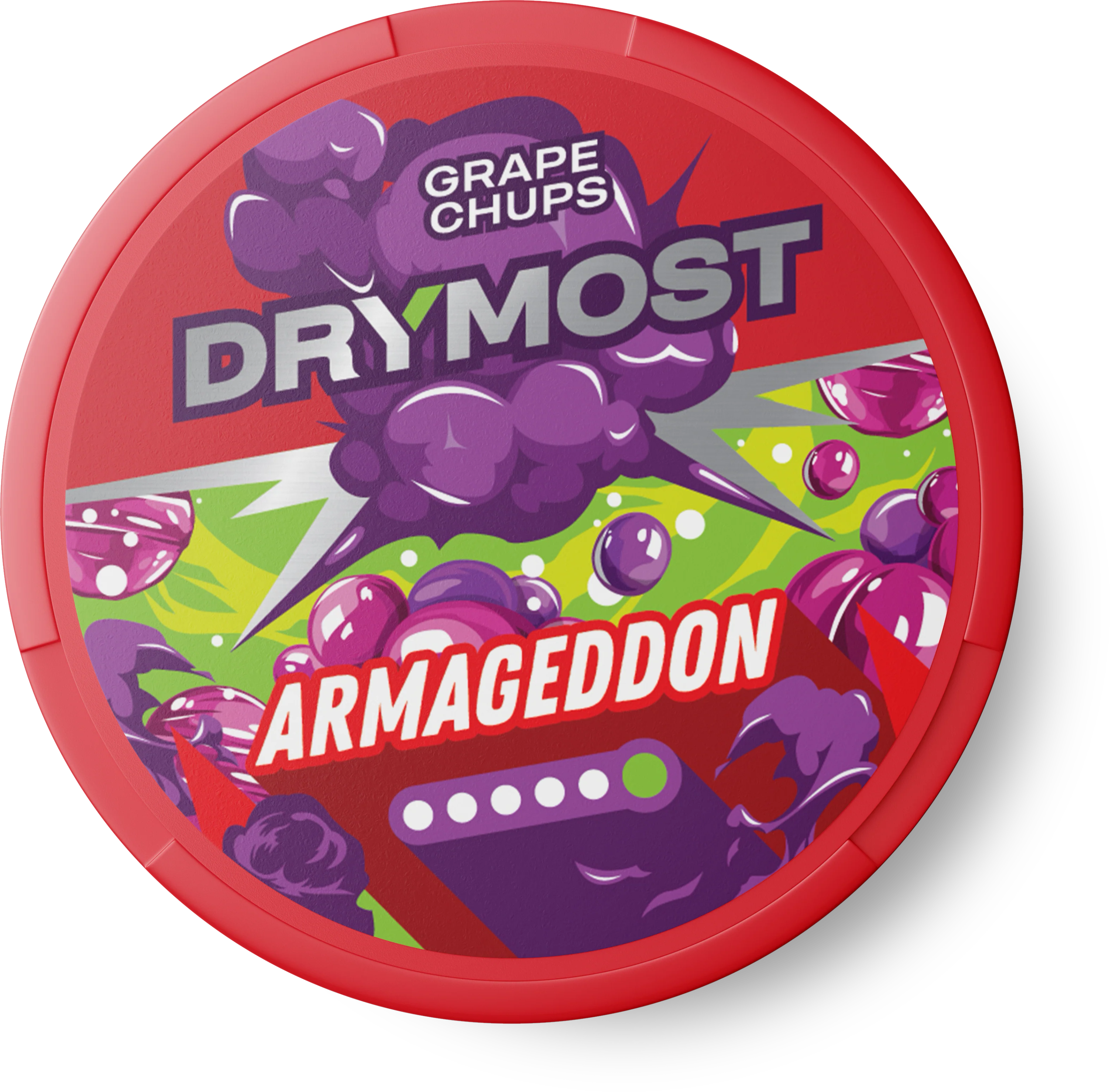 Drymost Armageddon Grape Chups
