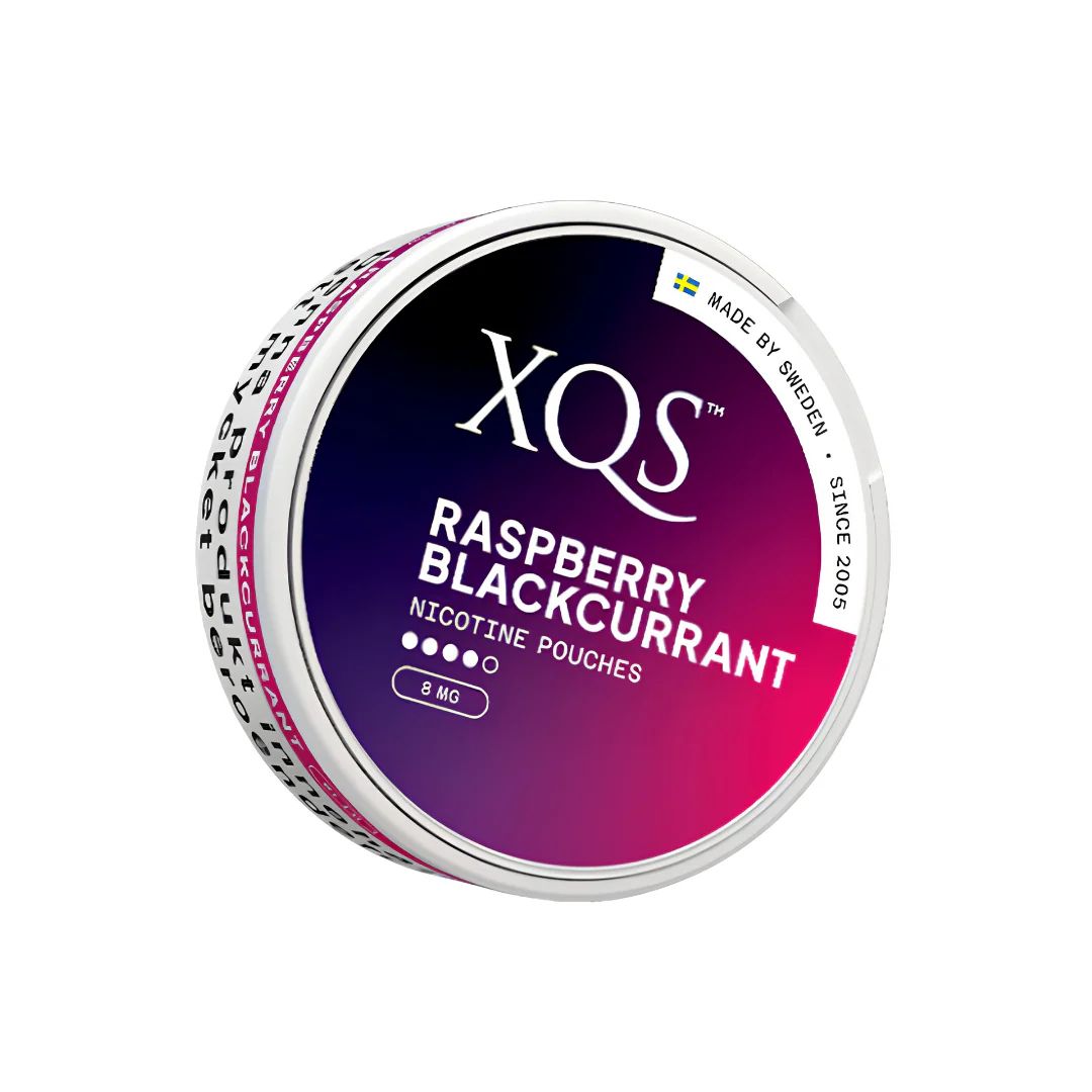XQS Raspberry Blackcurrant 8mg