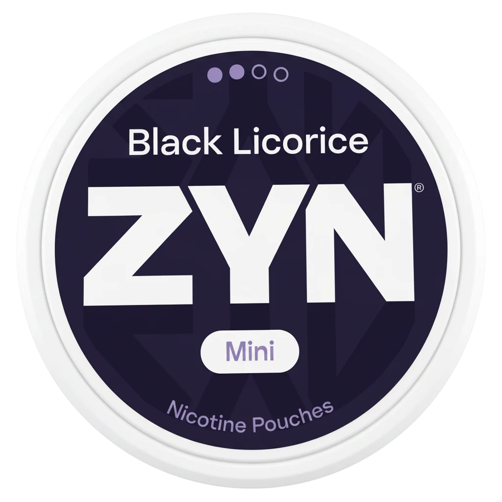Zyn Mini Dry Black Licorice 3mg