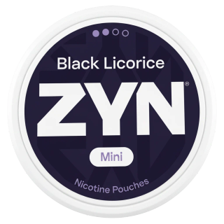 Zyn Mini Dry Black Licorice 3mg