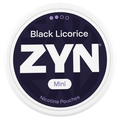 Zyn Mini Dry Black Licorice 3mg